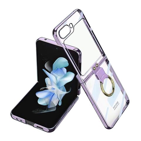 Zastitna maska (futrola) RING LINES - Samsung F731B Galaxy Z Flip 5 5G ljubicasta (GKK case) (MS).