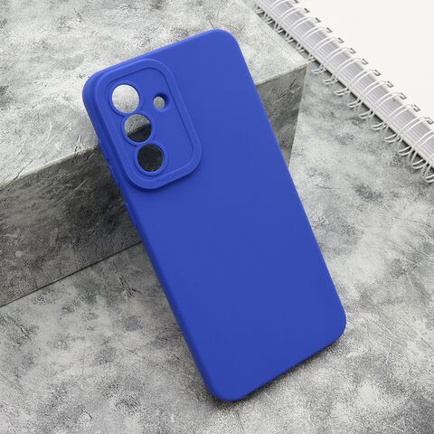 Zastitna silikonska maska (futrola) Pro Camera - Samsung A566 Galaxy A56 5G tamno plava (MS).