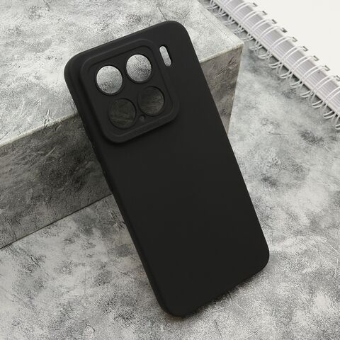 Zastitna silikonska maska (futrola) Pro Camera - Xiaomi 15 crna (MS).
