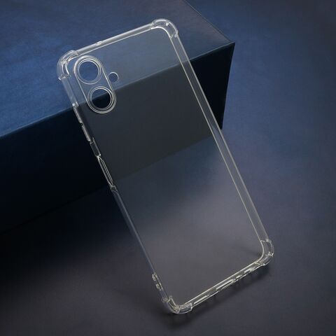Zastitna silikonska maska (futrola) CRASHPROOF - Samsung A065F Galaxy A06 providna (MS).