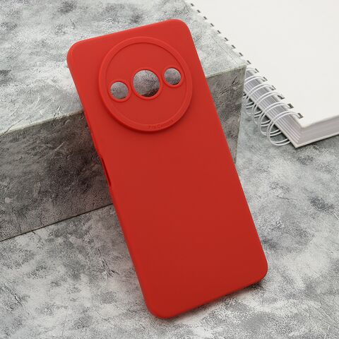 Zastitna silikonska maska (futrola) Pro Camera - Xiaomi Redmi A3/A3x crvena (MS).