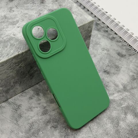 Zastitna silikonska maska (futrola) Pro Camera - Huawei Honor 400 Lite tamno zelena (MS).