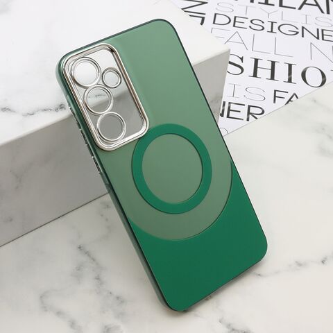 Zastitna maska (futrola) SPECTRUM RINGS - Samsung A556 Galaxy A55 5G zelena (MS).