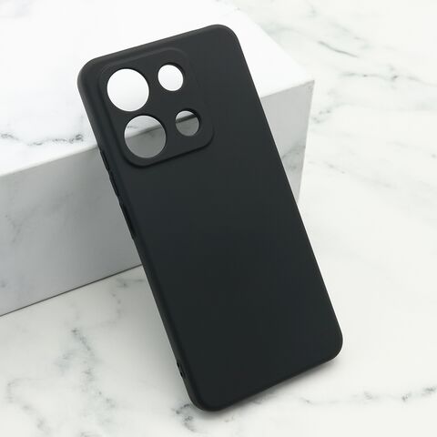 Zastitna maska (futrola) Soft Silicone - Xiaomi Redmi Note 13 5G crna (MS).