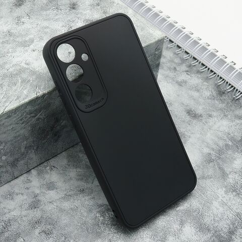 Zastitna maska (futrola) Soft 3D camera - Samsung A356 Galaxy A35 5G 5G crna (MS).