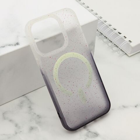 Zastitna maska (futrola) Starlight MagSafe - iPhone 15 Pro (6.1) crna (MS).