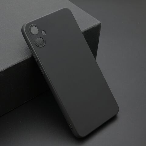 Zastitna ultra tanka (skin) maska / futrola KOLOR - Samsung A055 Galaxy A05 crna (MS).