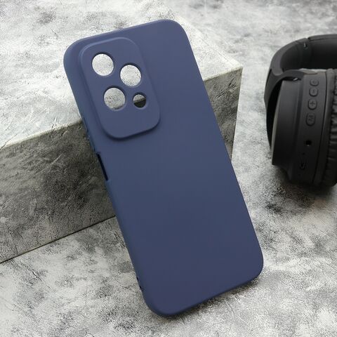 Zastitna maska (futrola) VELVET TOUCH - Huawei Honor 200 Lite tamno plava (MS).
