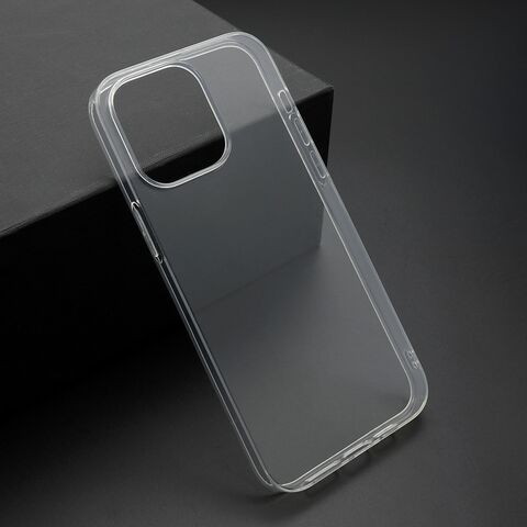 Zastitna ultra tanka (skin) maska / futrola PROTECT - iPhone 14 Pro Max (6.7) providna (bela) (MS).