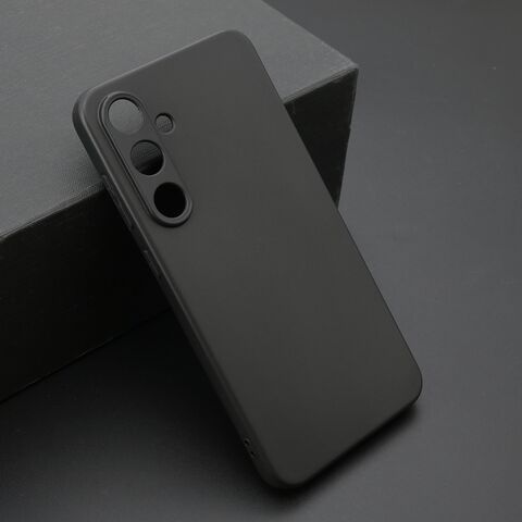 Zastitna ultra tanka (skin) maska / futrola KOLOR - Samsung S936 Galaxy S25 Plus 5G crna (MS).