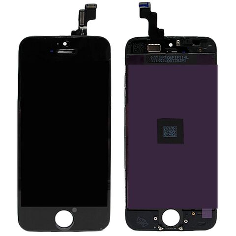 LCD displej (ekran) - Iphone 5S + Touch screen crni high copy (MS).