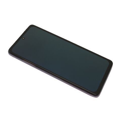 LCD displej (ekran) - Samsung A525/A526 Galaxy A52/A52 5G + Touch screen + okvir silver Full ORG CHINA (MS).