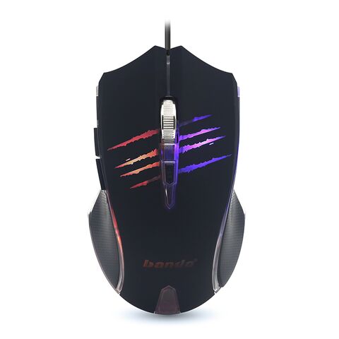 Mis gejmerski zicni RGB crni P1 BANDA (MS). Mis gejmerski zicni RGB crni P1 BANDA (MS).