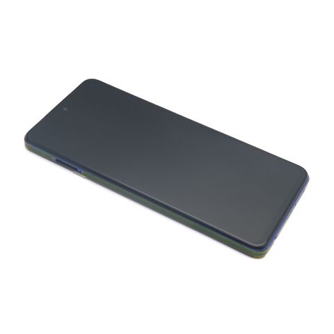 LCD displej (ekran) - Xiaomi Poco X3 Pro 2021 + Touch screen + okvir blue Full ORG EU (560003J20S00) (MS).