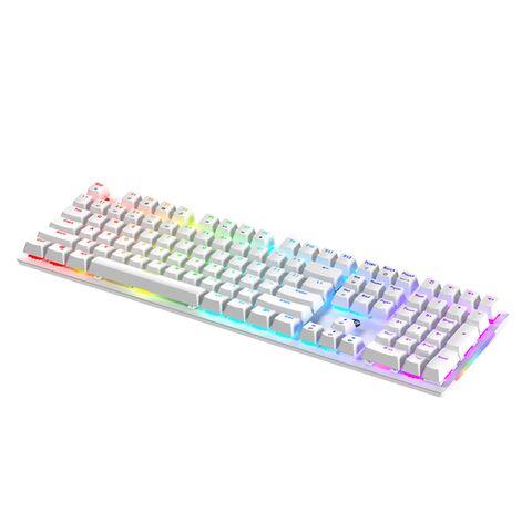 Tastatura mehanicka zicna MAXFIT 108 RGB MK855 bela (red switch) FANTECH (MS). Tastatura mehanicka zicna MAXFIT 108 RGB MK855 bela (red switch) FANTECH (MS).