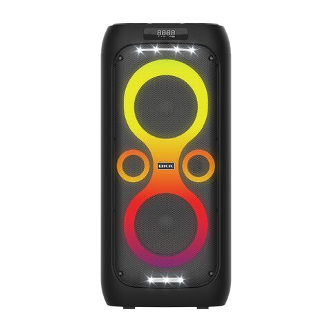 Zvucnik bluetooth BKK K6501D sa dva mikrofona crni (MS).