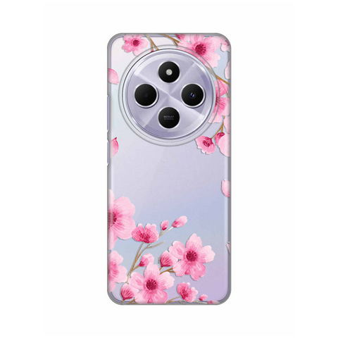 Zastitna ultra tanka (skin) maska / futrola PRINT - Xiaomi Redmi 14C/Redmi A4 Rose Flowers.