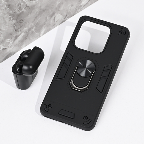 Zastitna maska (futrola) Hard Ring - Xiaomi Redmi Note 14 5G crna.