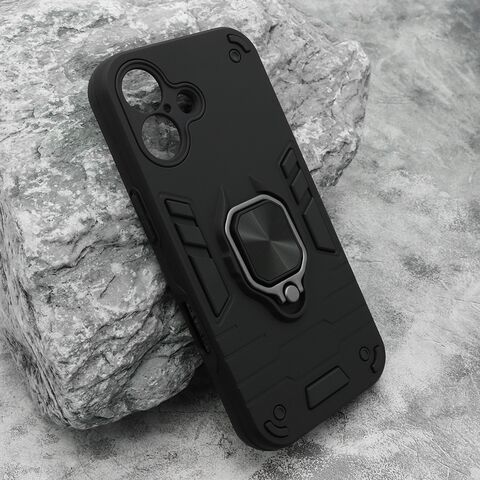 Zastitna maska (futrola) Square ring - iPhone 17 crna (MS).