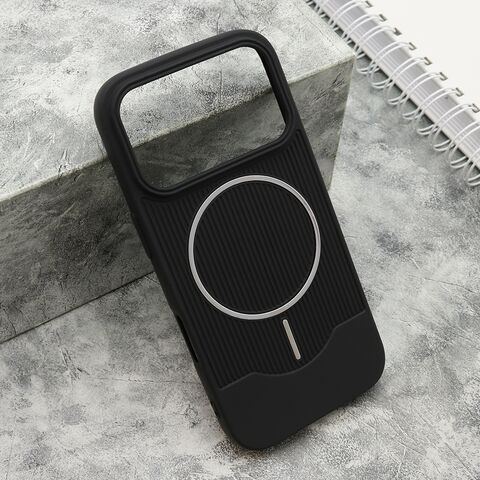 Zastitna maska (futrola) URBAN EDGE Magsafe - iPhone 17 Pro crna (MS).