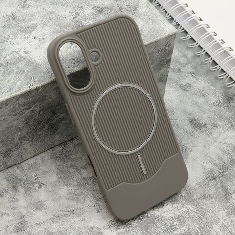 Zastitna maska (futrola) URBAN EDGE Magsafe - iPhone 17 siva (MS).