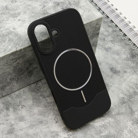 Zastitna maska (futrola) URBAN EDGE Magsafe - iPhone 17 crna (MS).