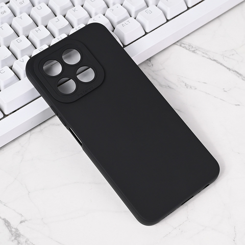 Zastitna maska (futrola) Silikon Pro Camera - Huawei Honor X6c crna.