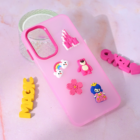 Zastitna maska (futrola) Cute - Samsung A175 Galaxy A17 pink.