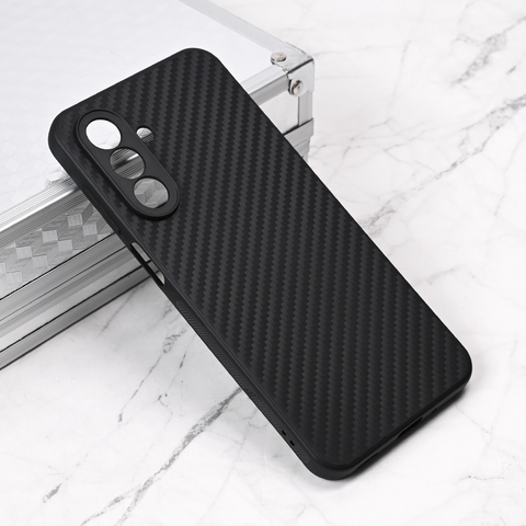 Zastitna maska (futrola) Carbon fiber - Samsung A175 Galaxy A17 crna.