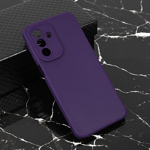 Zastitna maska (futrola) Teracell Giulietta - Samsung A175 Galaxy A17 mat tamno ljubicasta.