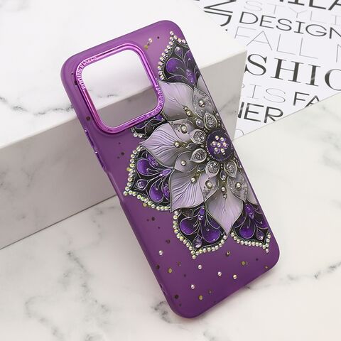 Zastitna maska (futrola) LOTUS - Huawei Honor X5b ljubicasta (MS).