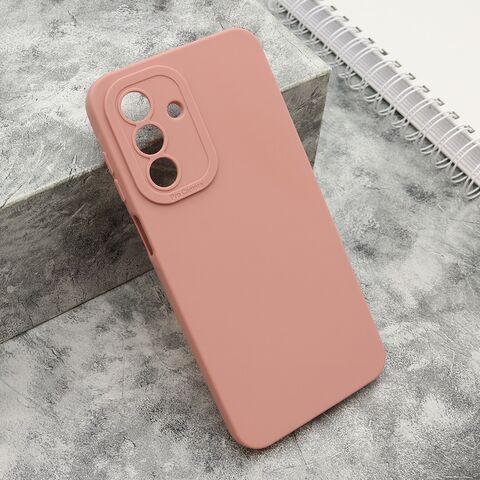 Zastitna silikonska maska (futrola) Pro Camera - Samsung A175 Galaxy A17/A176B Galaxy A17 5G roze (MS).