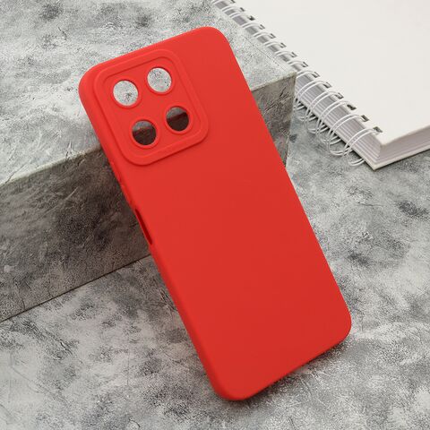 Zastitna silikonska maska (futrola) Pro Camera - Huawei Honor X5b crvena (MS).