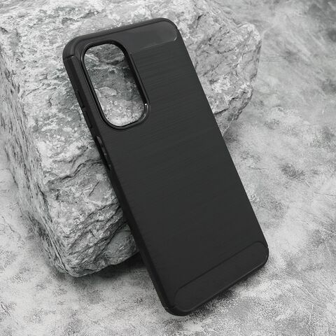 Zastitna silikonska maska (futrola) BRUSHED - Samsung A175 Galaxy A17/A176B Galaxy A17 5G crna (MS).