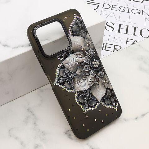 Zastitna maska (futrola) LOTUS - Huawei Honor X5b crna (MS).