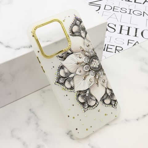 Zastitna maska (futrola) LOTUS - Huawei Honor X5b bela (MS).