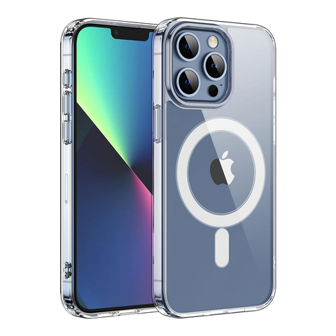 Zastitna maska (futrola) Magsafe - iPhone 13 Pro Transparent (IC).