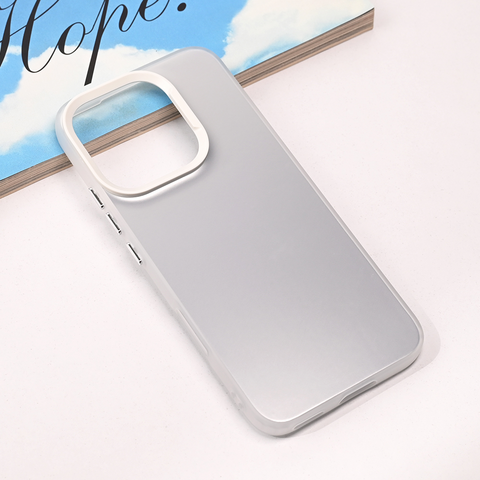 Zastitna maska (futrola) providna - Huawei Honor 400 Lite srebrna.