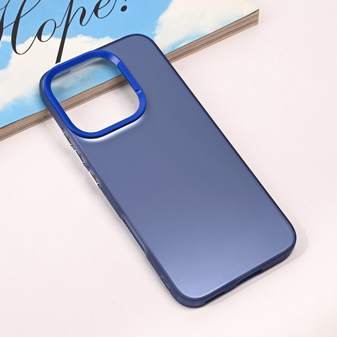 Zastitna maska (futrola) providna - Huawei Honor 400 Lite plava.