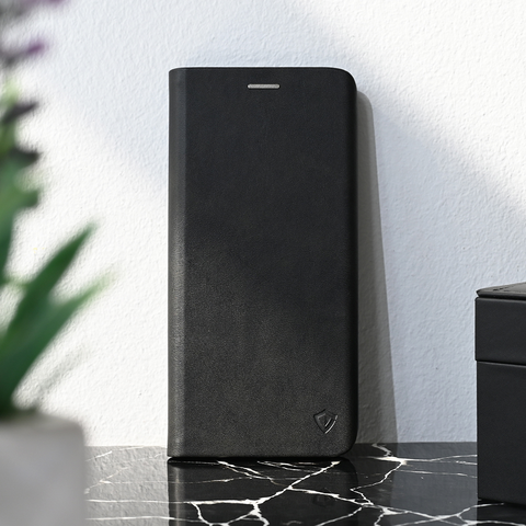 Zastitna maska (futrola) Teracell Elegant Flip - Xiaomi Redmi 14C/Redmi A4 crna.