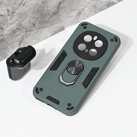 Zastitna maska (futrola) Hard Ring - Huawei Honor Magic 7 Pro tamno siva.