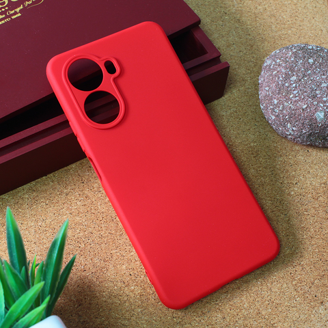 Zastitna maska (futrola) Teracell Giulietta - Huawei Nova 10 SE mat crvena.