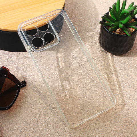 Zastitna maska (futrola) Sparkle Dust - Huawei Honor X6a Transparent.