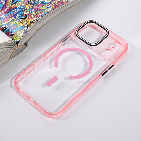 Zastitna maska (futrola) Magsafe Color Pop - iPhone 17 Pro Max 6.9 roze.