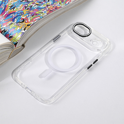 Zastitna maska (futrola) Magsafe Color Pop - iPhone 17 Air bela.