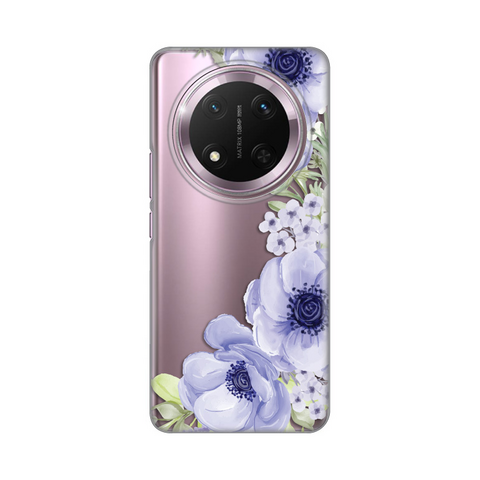 Zastitna ultra tanka (skin) maska / futrola PRINT - Huawei Honor Magic 7 lite Blue Roses.