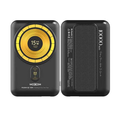 Univerzalna Back Up Baterija Moxom MX-PB113 super fast PD20W QC15W SCP22.5W 10000mAh 5A crni (MS).