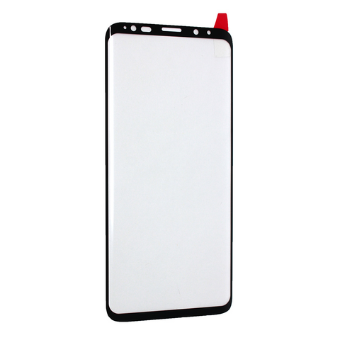 Staklena folija (zastitno kaljeno staklo) za ekran full glue - Samsung G965 S9 Plus zakrivljeni crni.