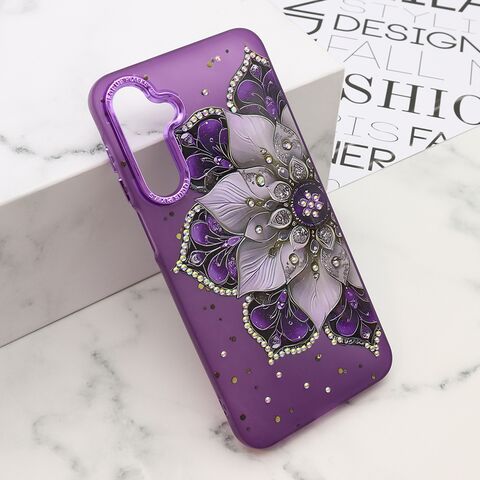 Zastitna maska (futrola) LOTUS - Samsung A166B Galaxy A16 5G ljubicasta (MS).