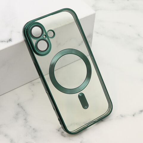 Zastitna maska (futrola) CAMERA PROTECT MAGSAFE - iPhone 17 tamno zelena (MS).